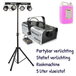 rookmachine met partybar