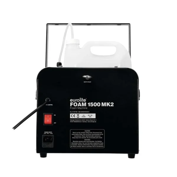 huur schuimmachine poppel