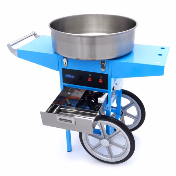 suikerspinmachine blauw huren Ravels