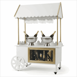 Luxe champagne bar op wielen huren