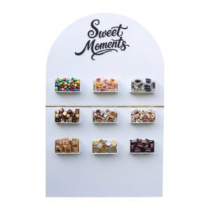 Snoepmuur huren - Sweet Moments – Candy Wall voor Feesten en Bruiloften