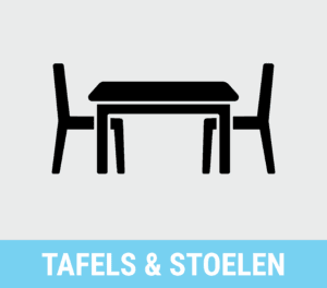 tafels en stoelen huren
