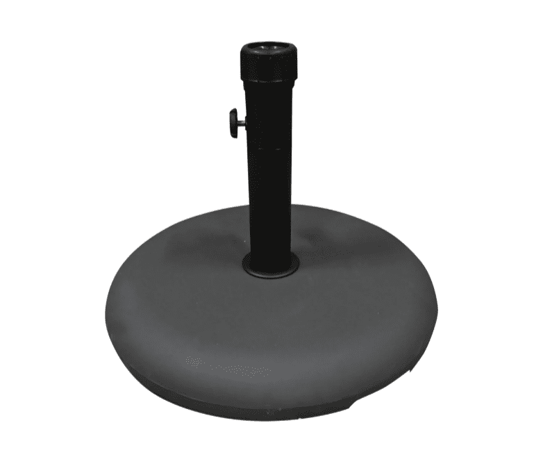 Parasol huren (300 cm) – Taupe parasol inclusief voet - Afbeelding 3